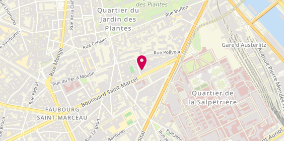 Plan de L'Oeil en scène, 32 Boulevard Saint-Marcel, 75005 Paris