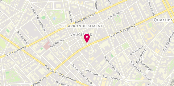 Plan de Foucalet, 13 place Adolphe Cherioux, 75015 Paris