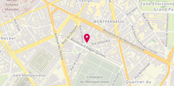 Plan de Optic 2000, 69 Rue du Montparnasse, 75014 Paris