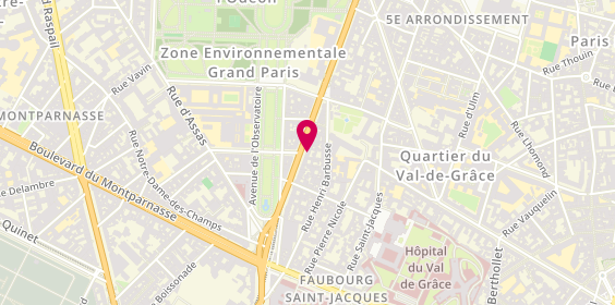 Plan de Osiris, 127 Boulevard Saint-Michel, 75005 Paris