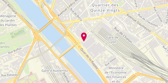 Plan de La Lunetterie, 193 Rue de Bercy, 75012 Paris