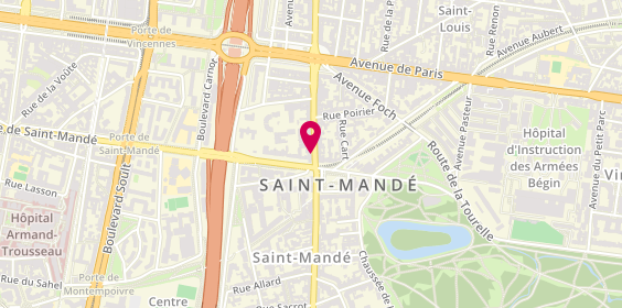 Plan de A.S 26, 32 Avenue General de Gaulle, 94160 Saint-Mandé