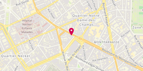 Plan de Alain Afflelou, 62 Boulevard Montparnasse, 75015 Paris