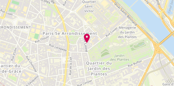 Plan de La Lunette Francaise, 10 Rue Linné, 75005 Paris