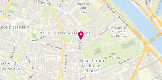 Plan de Jussieu Optic, 14 Rue Linné, 75005 Paris