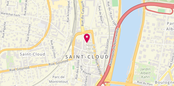 Plan de Opticien Saint-Cloud - Village - Krys, 18 Rue de la Libération, 92210 Saint-Cloud