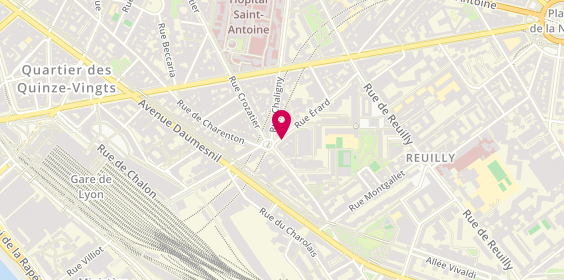 Plan de Opticlair, 4 Rue Erard, 75012 Paris