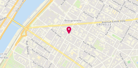 Plan de L'Optique Saint Charles, 107 Rue Saint Charles, 75015 Paris