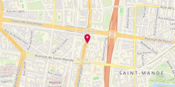 Plan de OPTICAL Soult, 84 Boulevard Soult, 75012 Paris