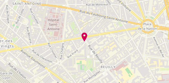 Plan de Fizz Optique, 31 Rue Erard, 75012 Paris