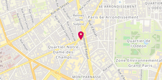 Plan de Creative Optic - Opticien Paris 6 ème - Rennes / Vaugirard, 61 Rue de Vaugirard, 75006 Paris