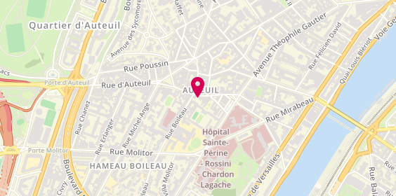 Plan de Broches et Gauthier, 27 Rue d'Auteuil, 75016 Paris
