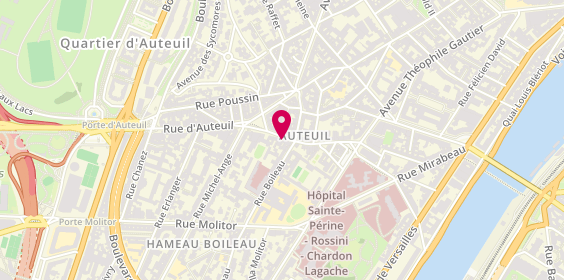 Plan de French Optic, 37 Rue d'Auteuil, 75016 Paris