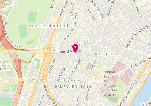 Plan de Camara, 61 Rue d'Auteuil, 75016 Paris