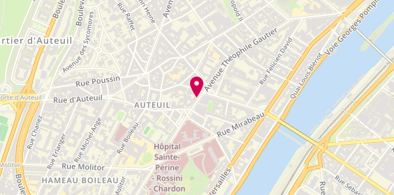 Plan de Elena - Les Lunettes de Belleville, 64 Avenue Théophile Gautier, 75016 Paris