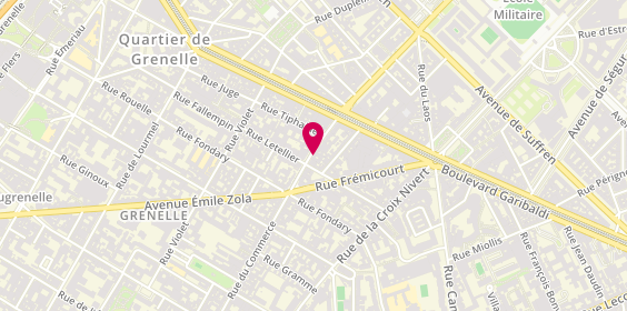 Plan de Generale d'Optique, 23 Rue du Commerce, 75015 Paris