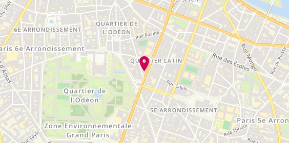 Plan de Luxel, 56 Boulevard Saint Michel, 75006 Paris