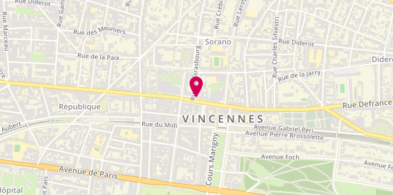 Plan de Optical Family, 114 Rue de Fontenay, 94300 Vincennes