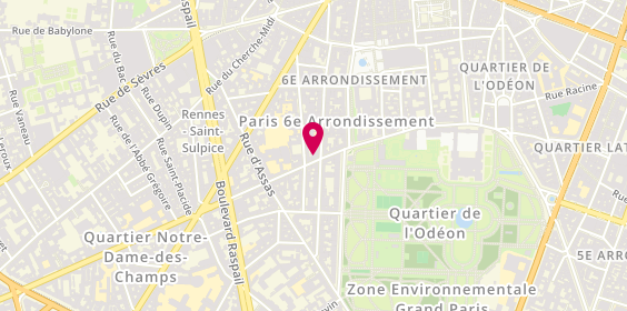 Plan de Opticia, 64 Rue de Vaugirard, 75006 Paris
