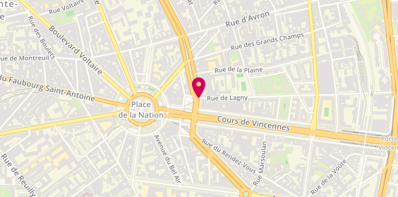 Plan de Optic 2000, 10 Boulevard de Charonne, 75020 Paris