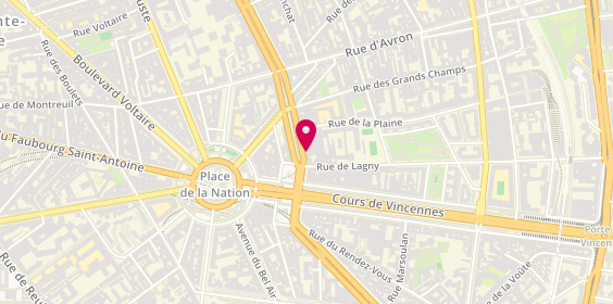 Plan de Générale d'Optique, 16 Boulevard de Charonne, 75020 Paris