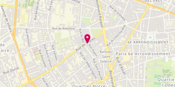 Plan de Optique'Sèvres Babylone, 49 Rue de Sèvres, 75006 Paris