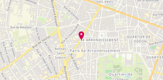Plan de Optic 2000 - Opticien Paris 6, 79 Rue de Rennes, 75006 Paris