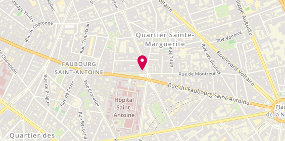 Plan de Lunette Lumineuse, 3 Rue de Montreuil, 75011 Paris