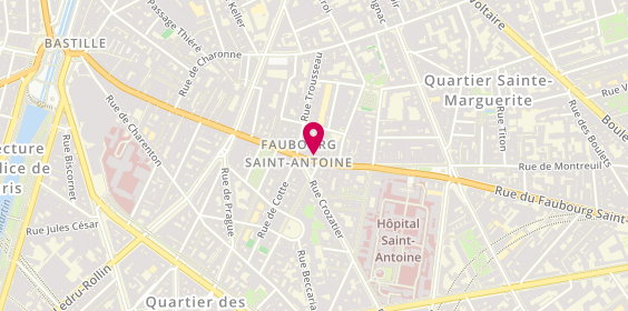Plan de Syl Vision, 153 Rue du Faubourg Saint-Antoine, 75011 Paris