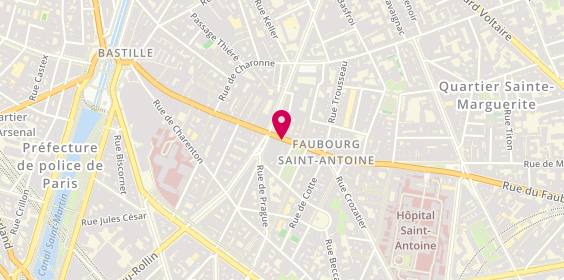 Plan de Optic City, 102 Rue du Faubourg Saint-Antoine, 75012 Paris