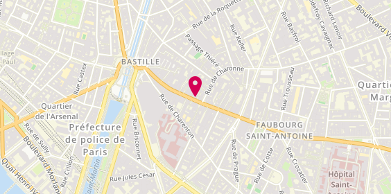 Plan de Optique du Faubourg | Paris Bastille, 57 Rue du Faubourg Saint-Antoine, 75011 Paris