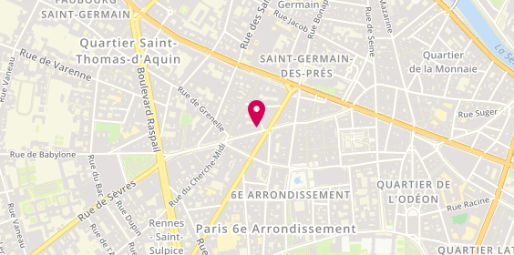 Plan de Thierry Lasry, 40 Rue du Four, 75006 Paris