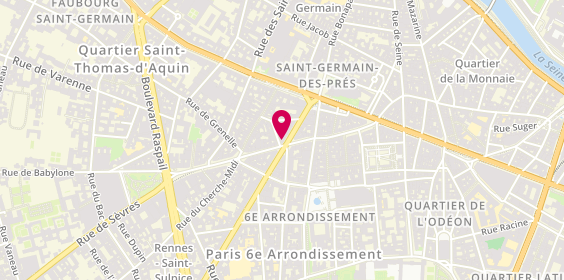 Plan de Rendel, 64 Rue de Rennes, 75006 Paris