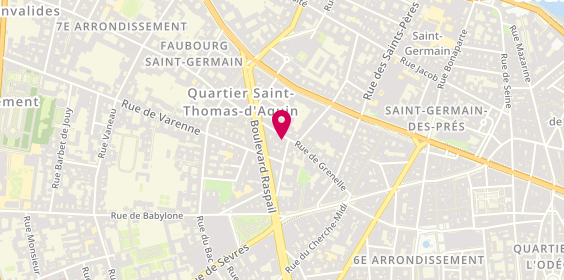Plan de Opticien Voyeurs Optic, 33 Rue de Grenelle, 75007 Paris