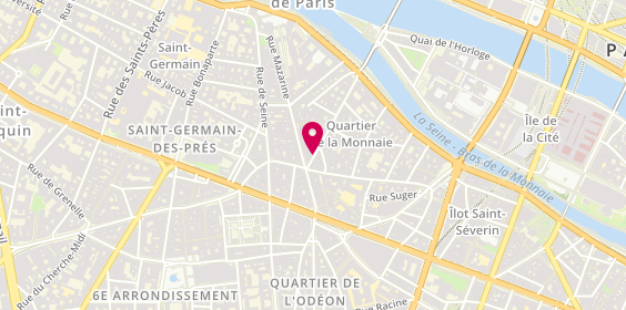 Plan de Hervé Domar Paris, 48 Rue Dauphine, 75006 Paris