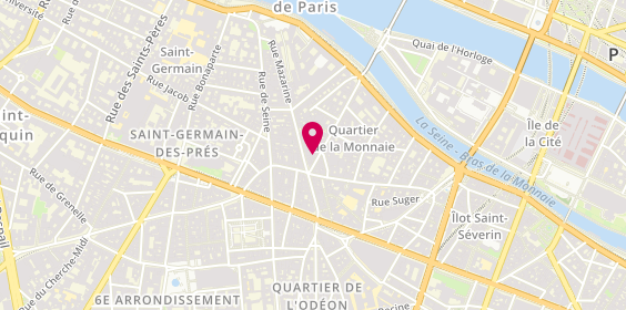 Plan de Hervé Domar Paris, 48 Rue Dauphine, 75006 Paris