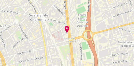 Plan de Audition Express, 81 Boulevard Davout, 75020 Paris