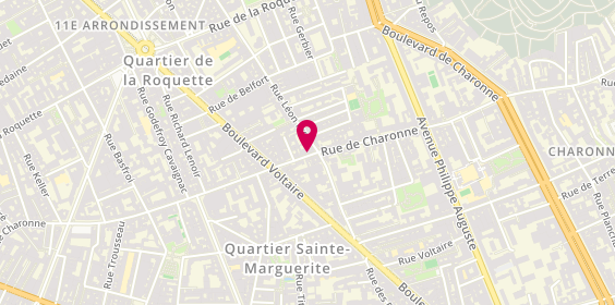 Plan de Krys, 133 Rue de Charonne, 75011 Paris