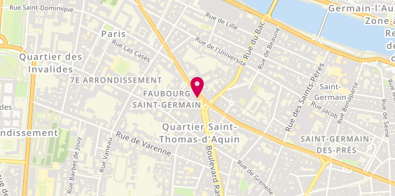 Plan de Lissac, 207 Boulevard Saint-Germain, 75007 Paris