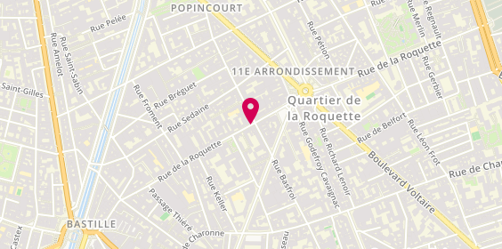 Plan de Afflelou, 106 Rue Roquette, 75011 Paris