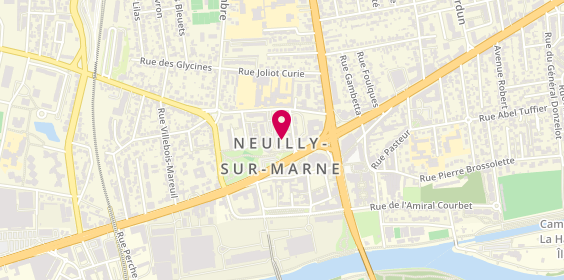Plan de Nbe, Centre Commercial Les Fauvettes 5 Avenue du Dauphi, 93330 Neuilly-sur-Marne