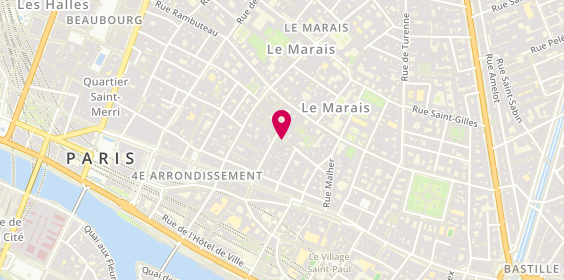 Plan de Enayim, 17 Rue Rosiers, 75004 Paris