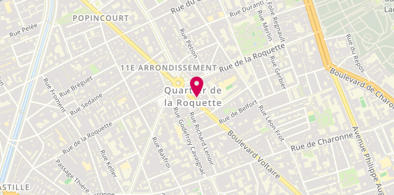 Plan de Optical Center, 117 Boulevard Voltaire, 75011 Paris