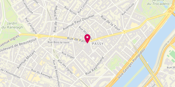 Plan de Grand Optical, 53 Rue de Passy Galerie Commerciale Passy Plaza, 75016 Paris