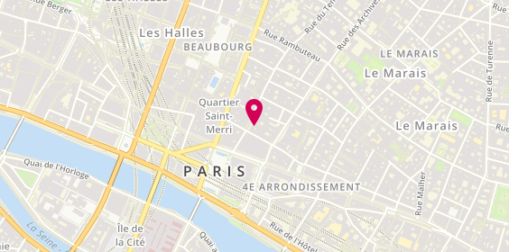 Plan de Le Petit Lunetier, 12 Rue du Temple, 75004 Paris
