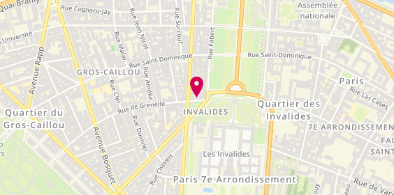 Plan de Lebegue, 148 Rue de Grenelle, 75007 Paris