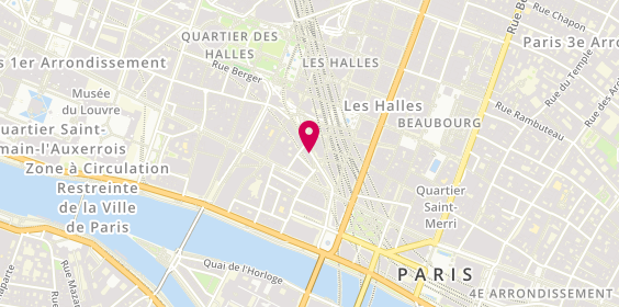 Plan de Grand Optical, Forum des Halles Niveau 1-
114 Pte Rambuteau, 75001 Paris