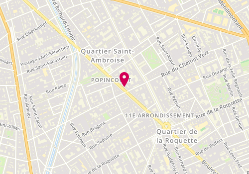 Plan de Panorama Opticien, 85 Boulevard Voltaire, 75011 Paris