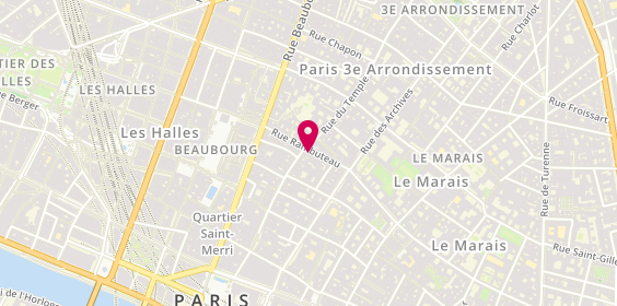 Plan de BHM Optique, 17 Rue Rambuteau, 75004 Paris