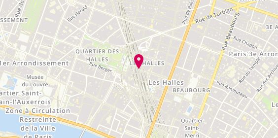 Plan de Generale d'Optique, Centre Commercial Forum des Halles
101 Rue Berger, 75001 Paris